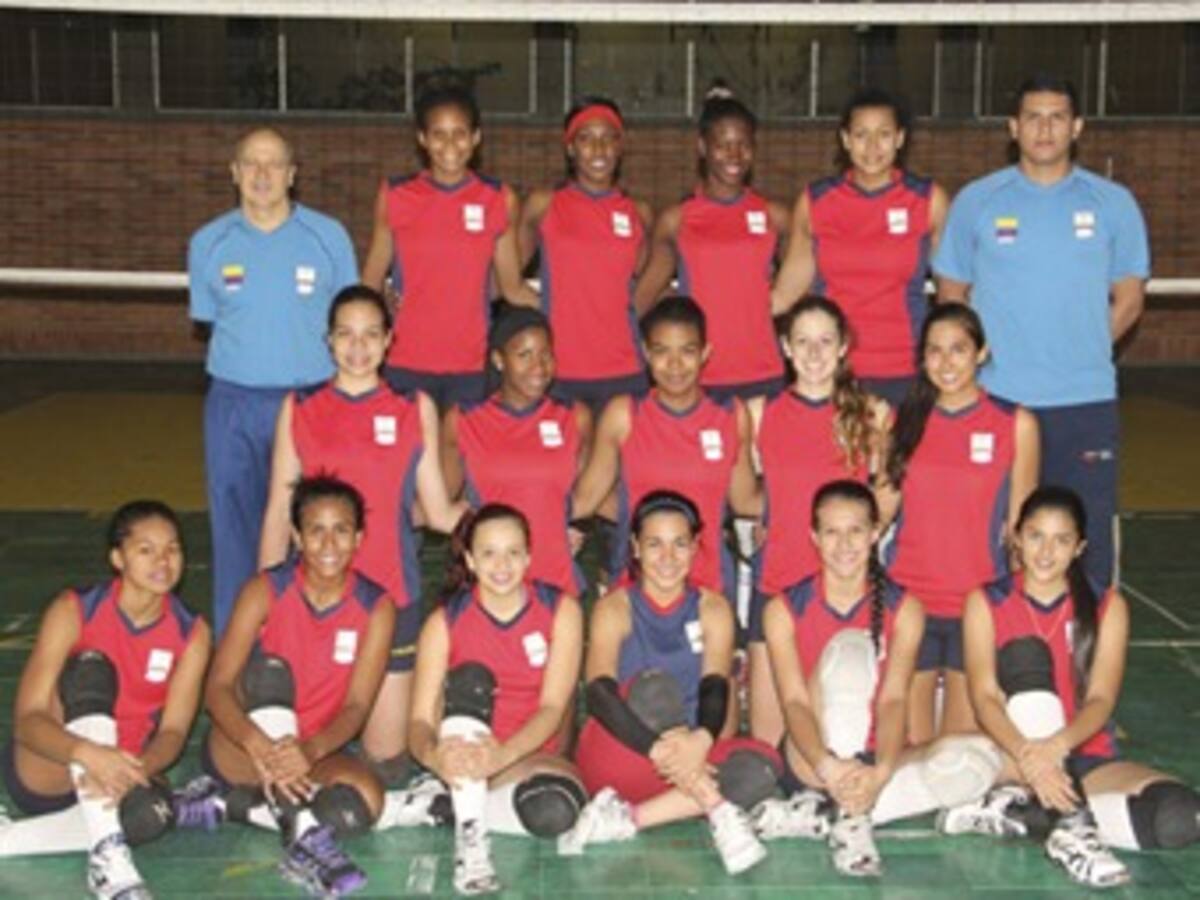 Con derrota, la Selección Colombia Juvenil de Voleibol debutó en la Copa Panamericana