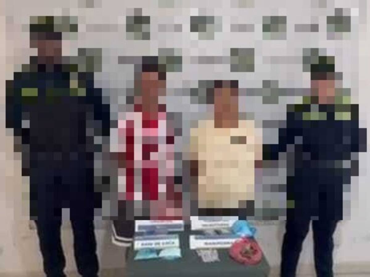 Detenida pareja por presunta comercialización de drogas en Magangué, Bolívar