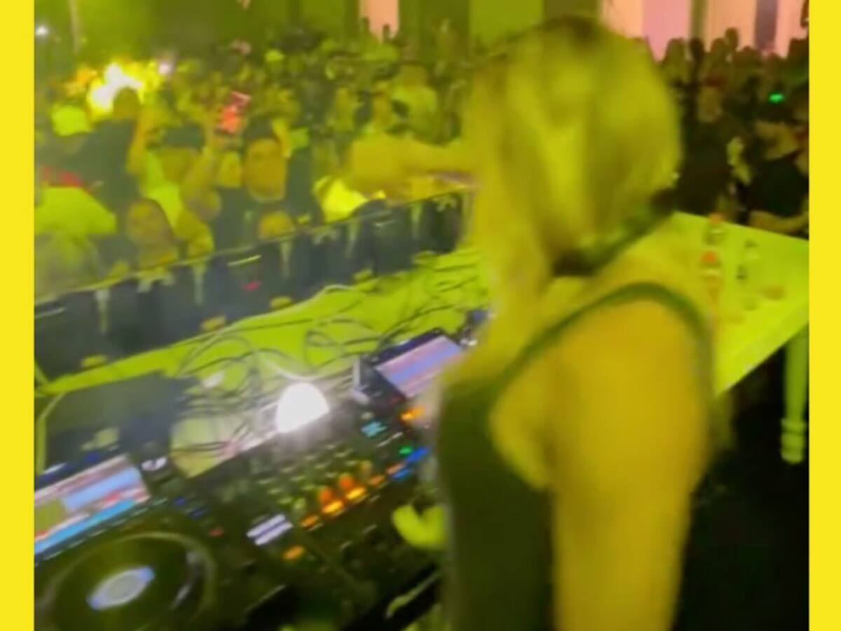 ¿Vuelve y juega? Nuevamente Natalia París hace masiva fiesta en Armenia