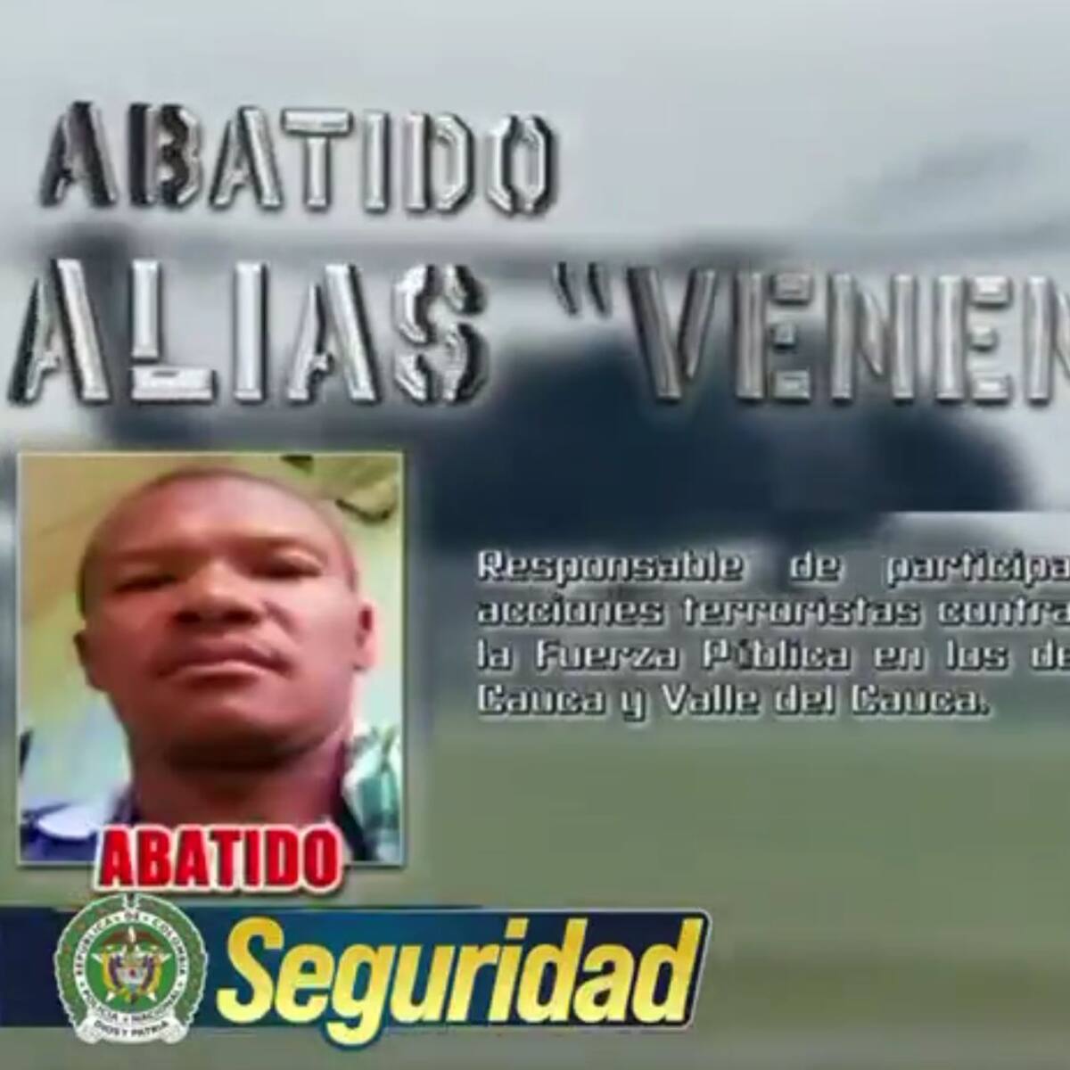 Atentado a Estación de Policía en Cali sería retaliación por baja de cabecilla de disidencias Farc