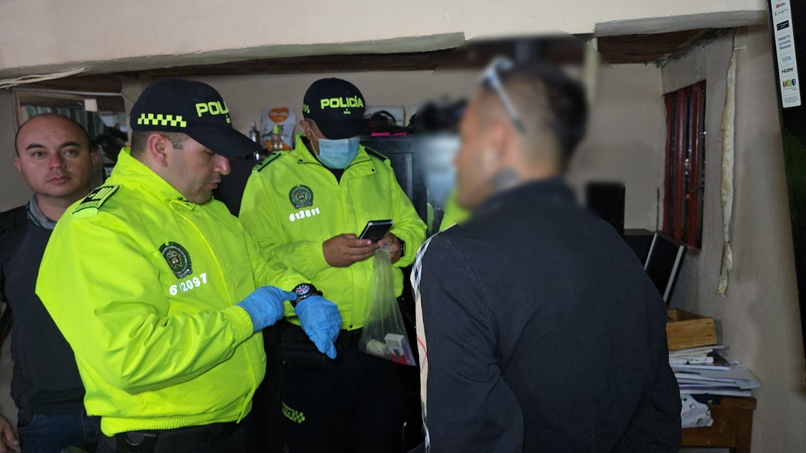 Foto: Policía Metropolitana de Manizales.