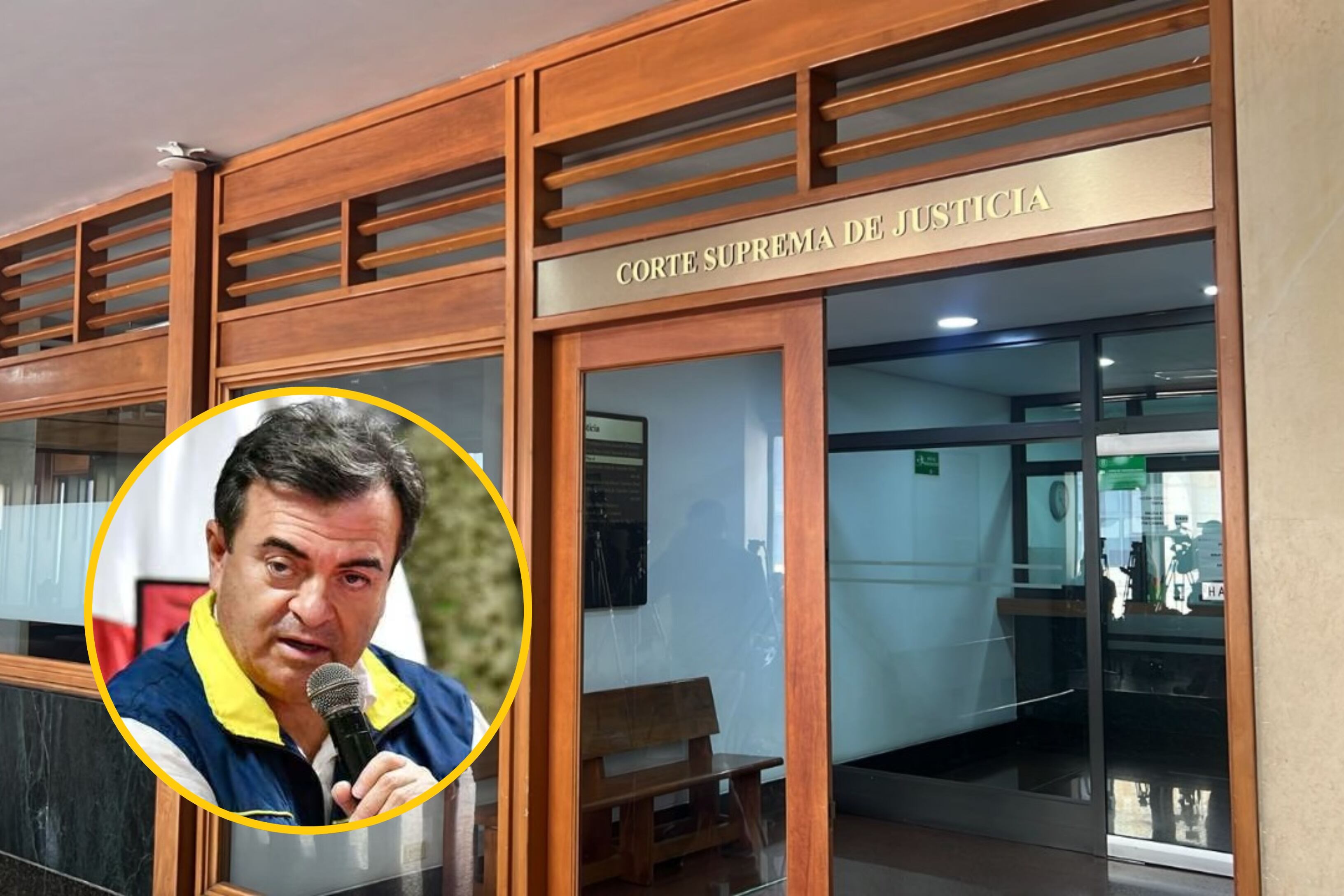 Corte Suprema de Justicia (W Radio) y Olmedo López (UNGRD)