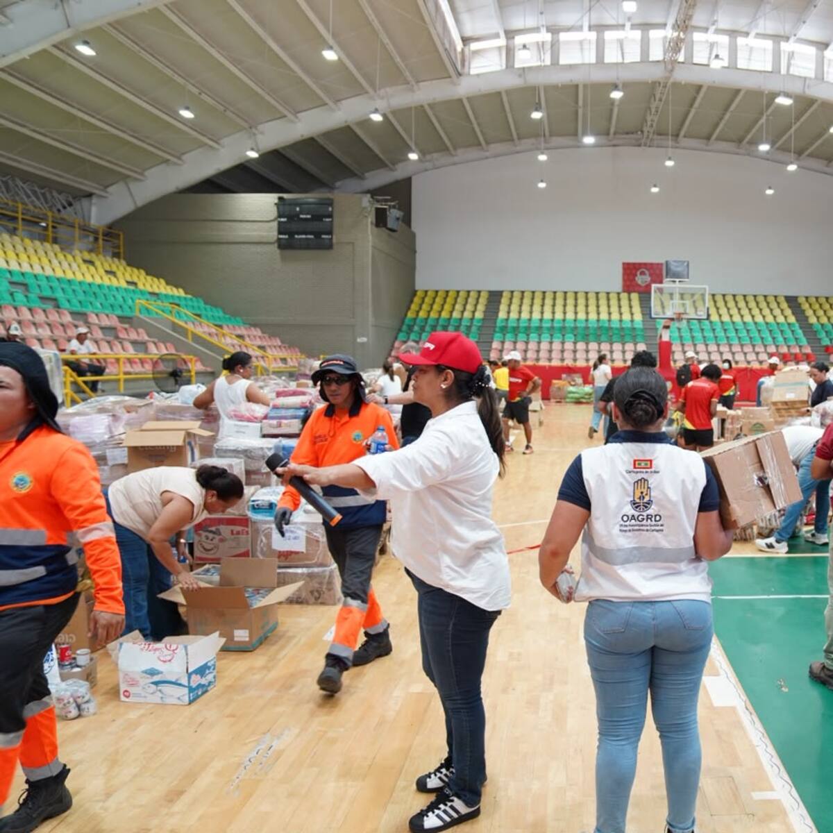 Donaciones desde Cartagena hacia damnificados del terremoto en Chocó aumentaron a 140 toneladas