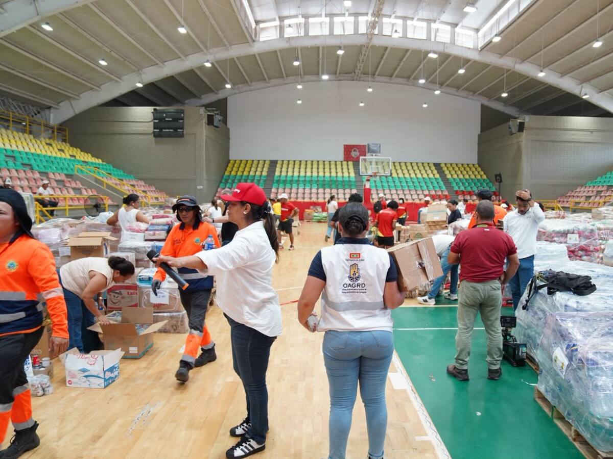 Donaciones desde Cartagena hacia damnificados del terremoto en Chocó aumentaron a 140 toneladas