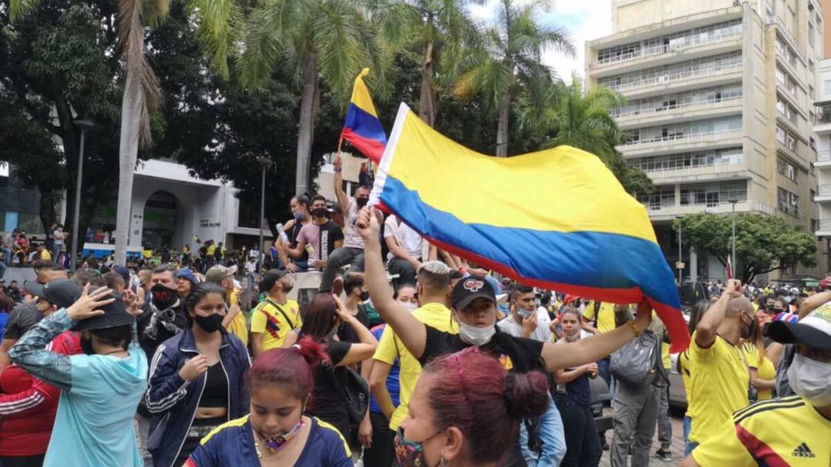 Paro nacional en Pereira se vio empañado por el vandalismo de unos pocos