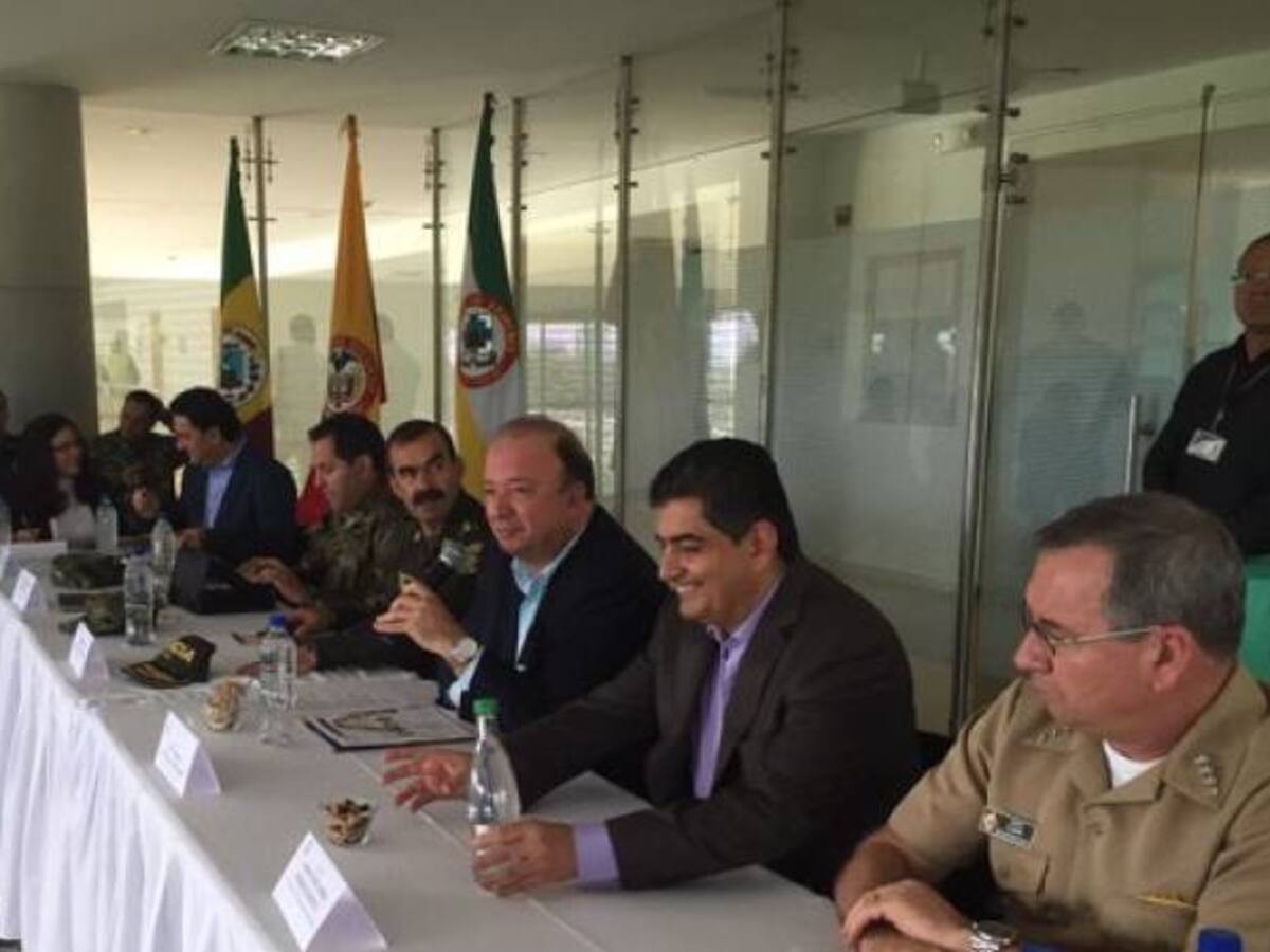 Aumentamos el pie de fuerza en el Quindío: ministro de Defensa