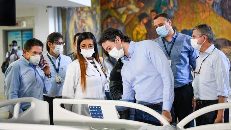 ¿La red hospitalaria de Medellín llegó a las 1.000 camas UCI?