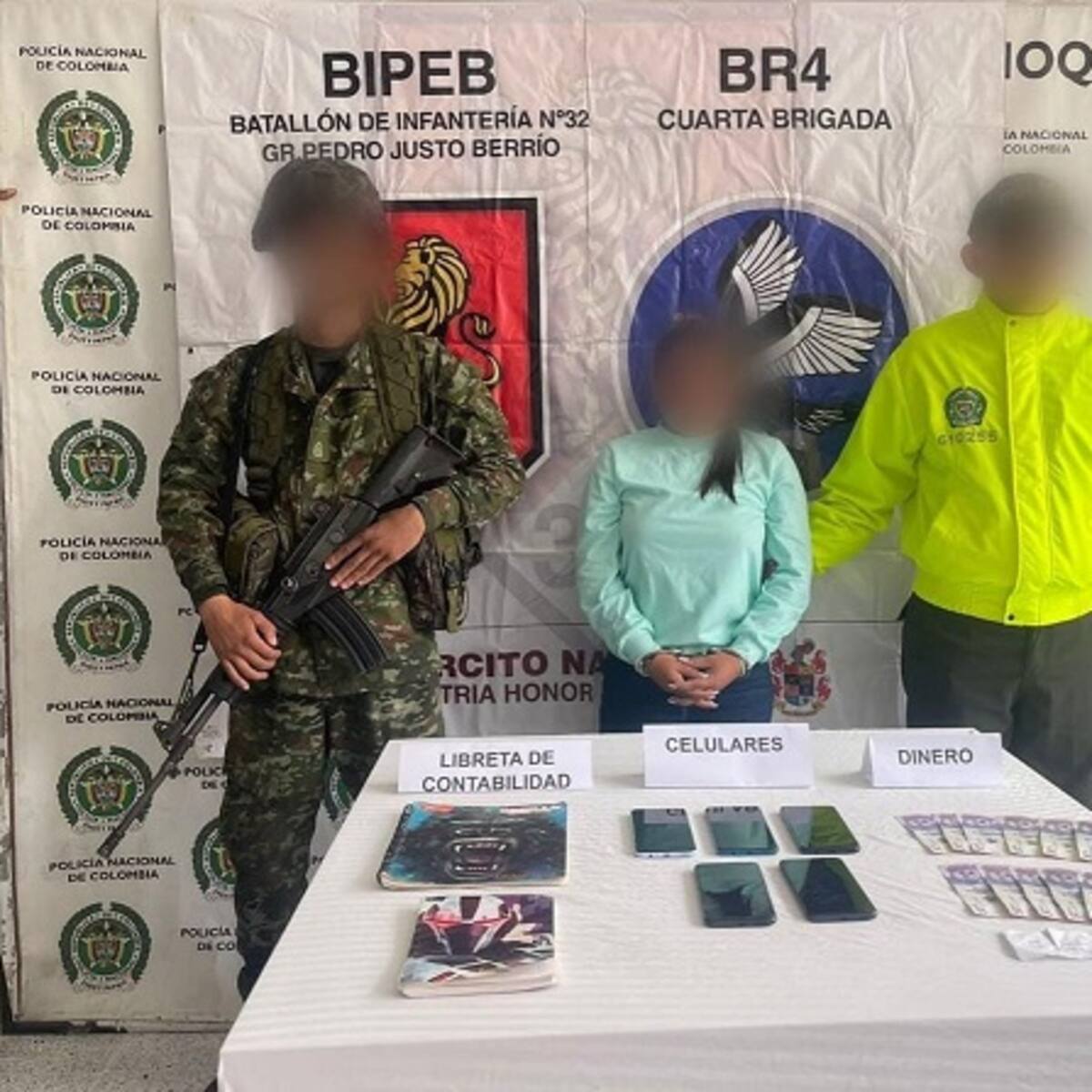 En Uramita cayó alias Dayana, presunta jefe de finanzas del Clan del Golfo en el Occidente