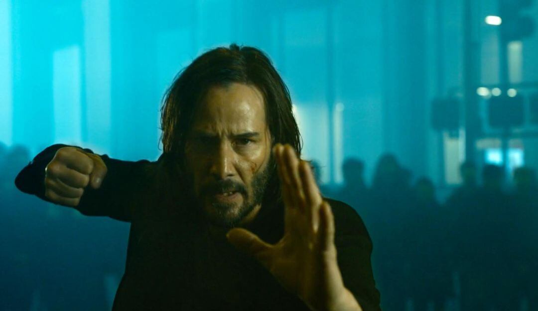 Keanu Reeves en Matrix Resurrections