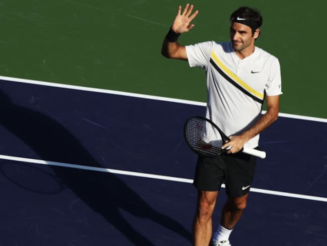 Federer debuta con paso firme en Indian Wells