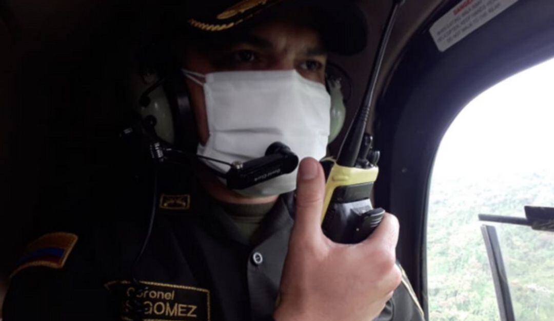 sobrevuelo en Caldas 