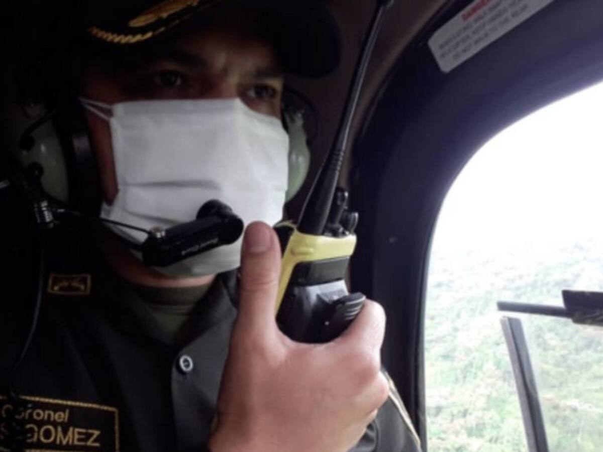 Con un sobrevuelo y 7 puestos de control garantizan seguridad en Caldas