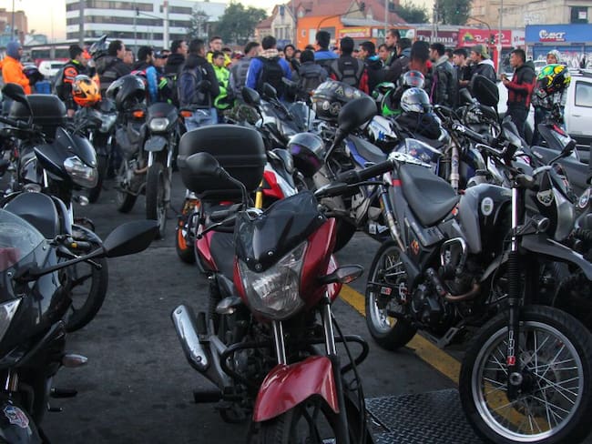 Entre 8 y 9 motos se roban a diario en Bogotá
