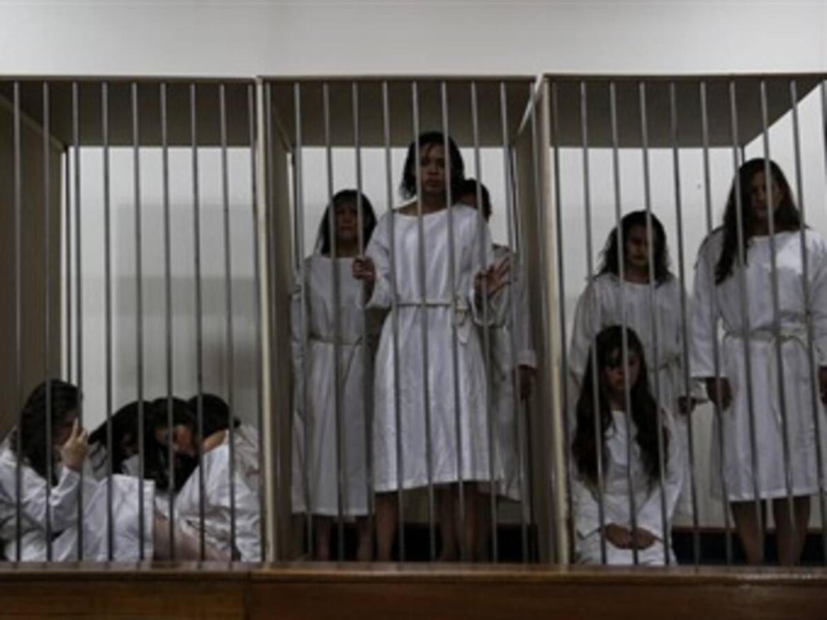 En fotos: Se estrenó 'Antigona', la obra con reclusas de El Buen Pastor
