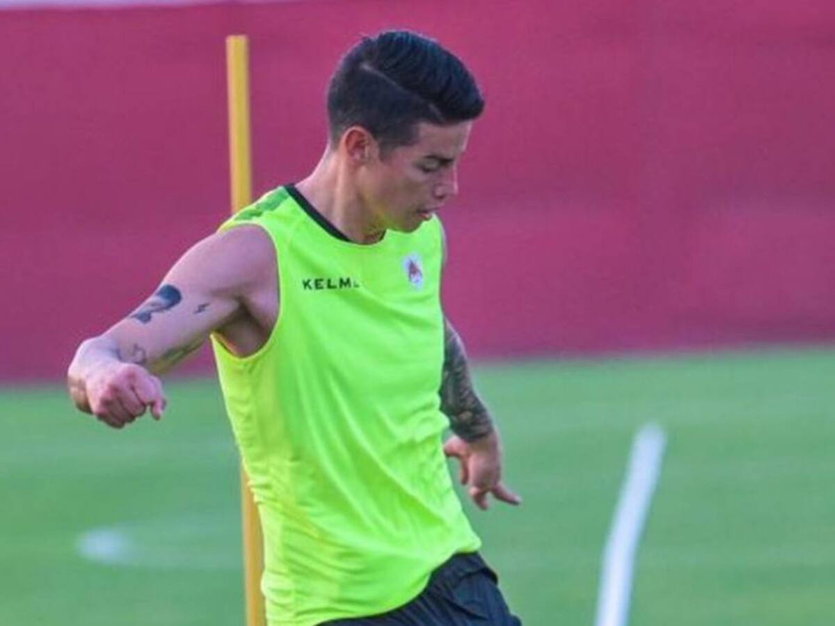 James Rodríguez cumple seis meses sin jugar un partido oficial