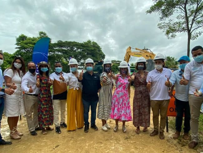 Inician obras en la vía que acerca el centro de Sucre con Tolú