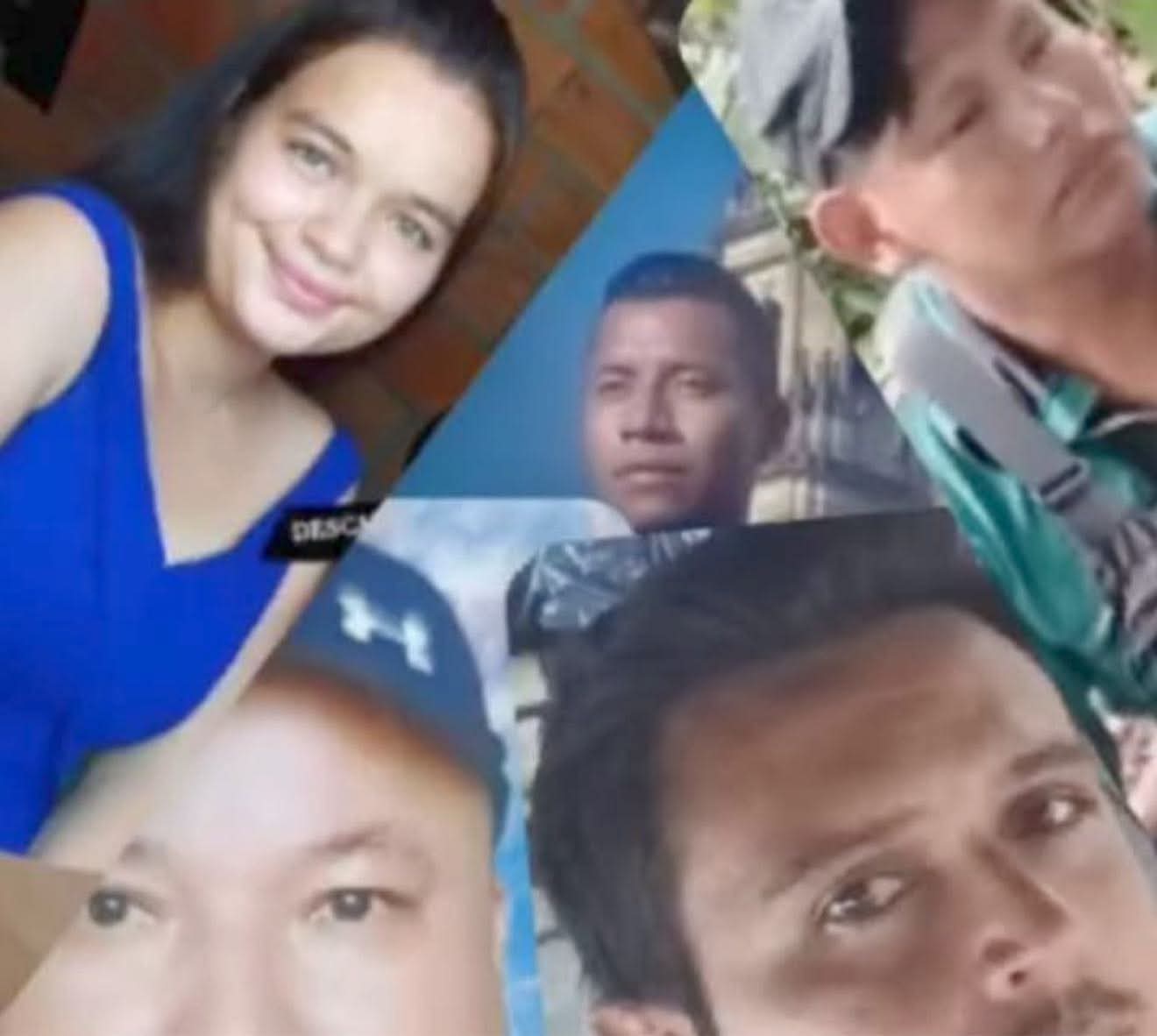 La embarcación que se hundió en el cañón del río Caquetá.  Foto Redes Sociales.