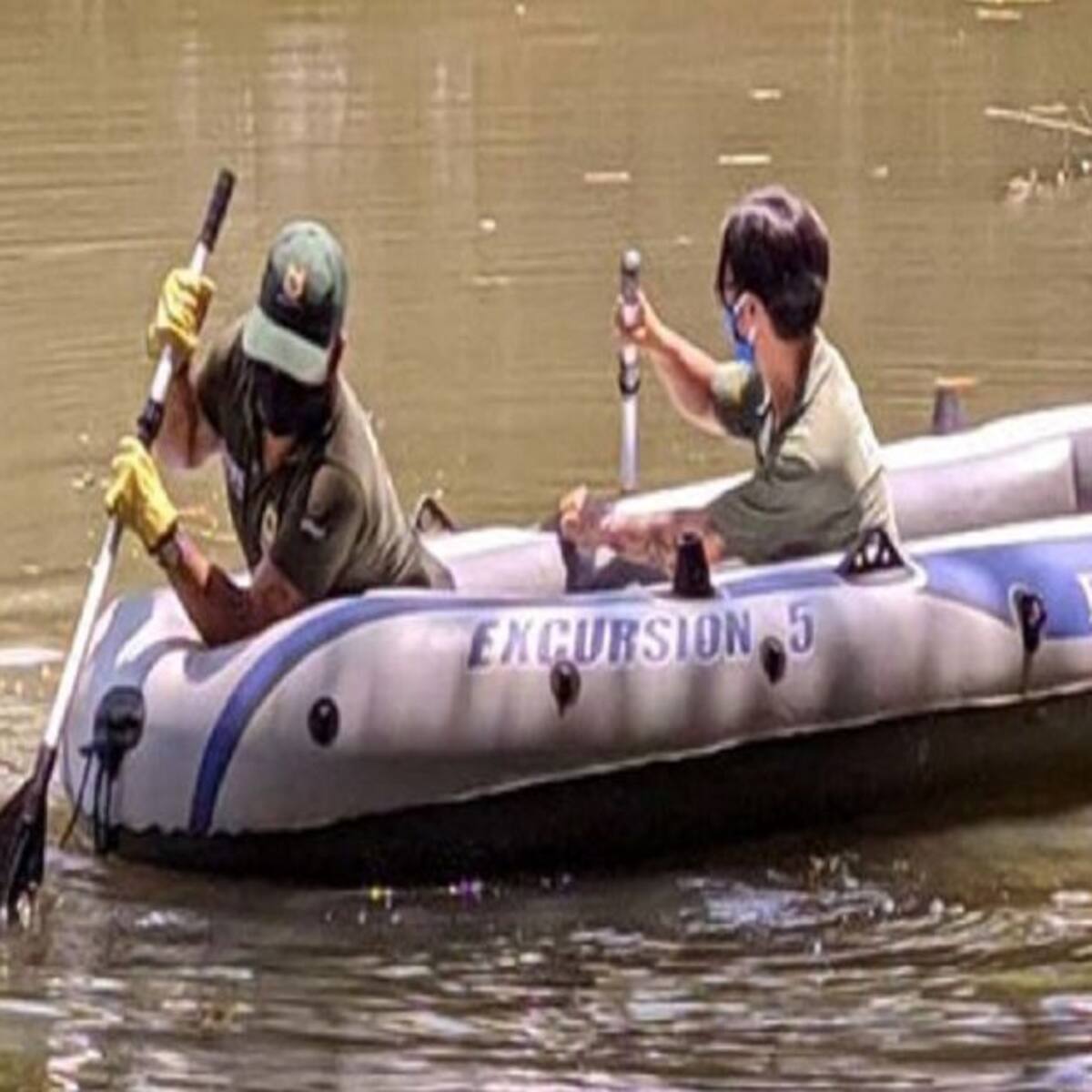 Falleció una de las babillas del lago de Ciudad Jardín