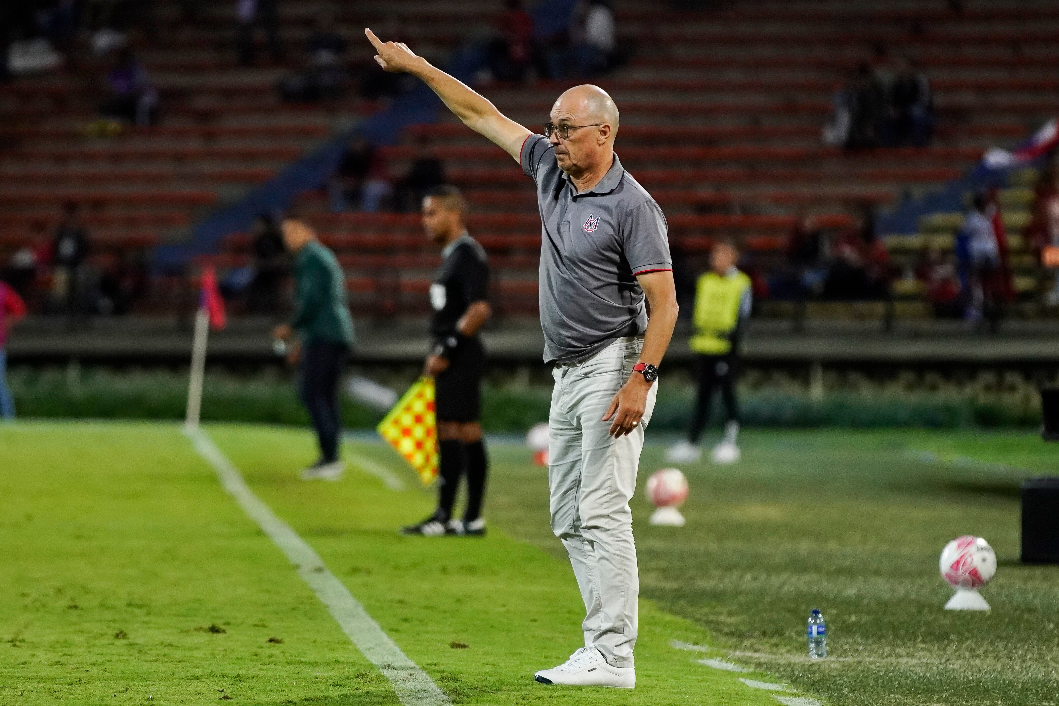 Alfredo Arias, DT del DIM (Colprensa Juan Augusto Cardona).