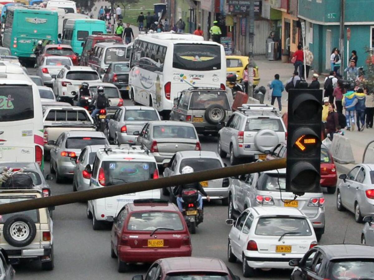 En diciembre es cuando más se usa el vehículo particular en Bogotá