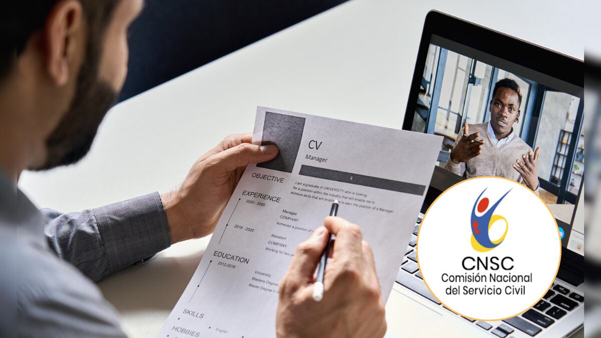 Hombre revisando hoja de vida / CNSC (Getty Images)