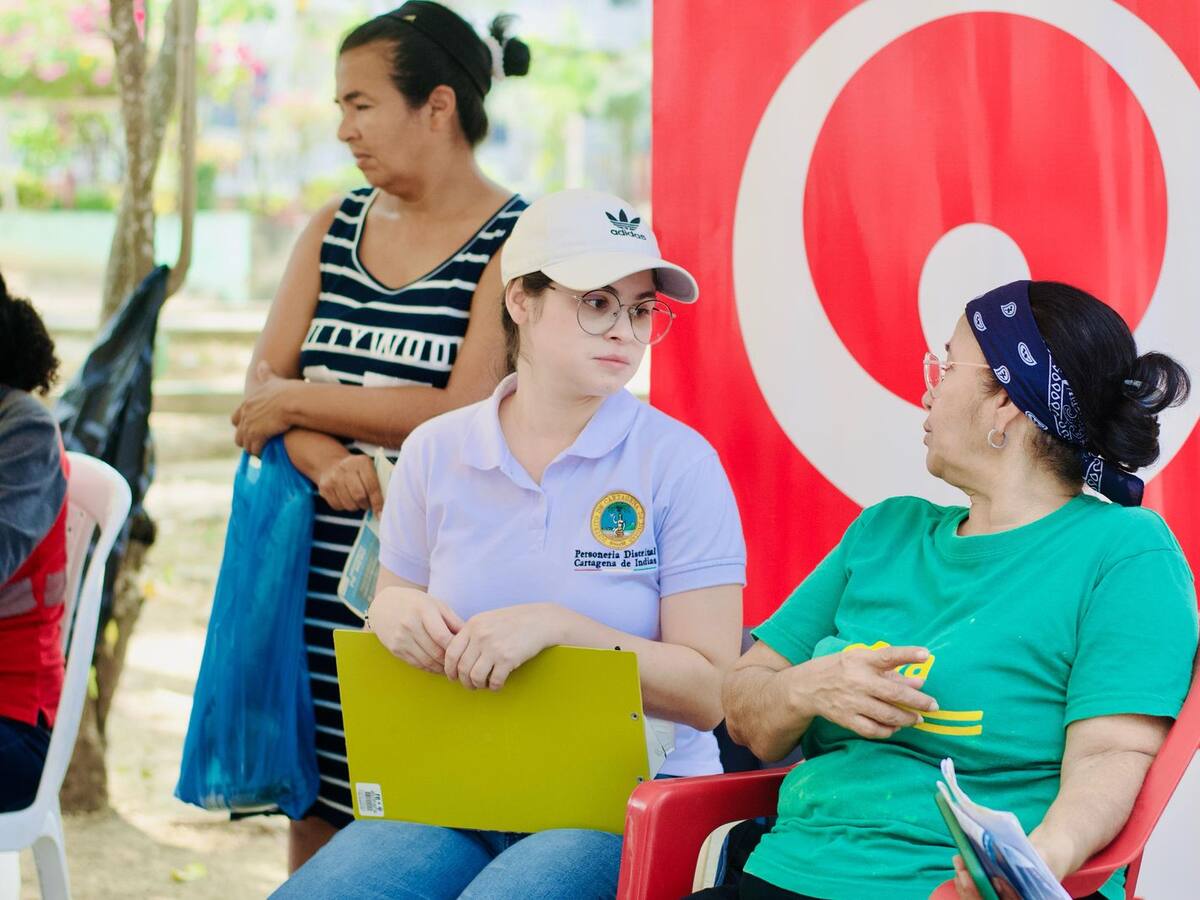 Empresas de servicios públicos de Cartagena atendieron peticiones, quemas y reclamos en Blas de Lezo