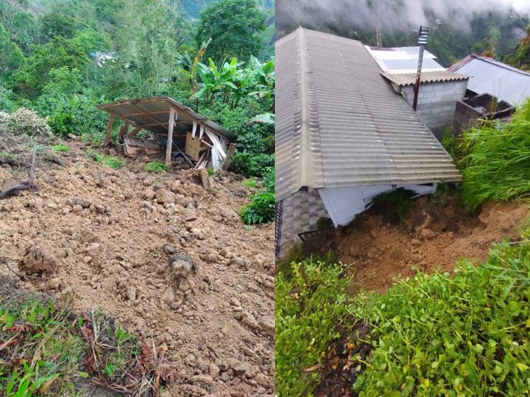Samaná, Pensilvania, Norcasia, Neira y La Dorada presentan bloqueos en sus vías por las lluvias