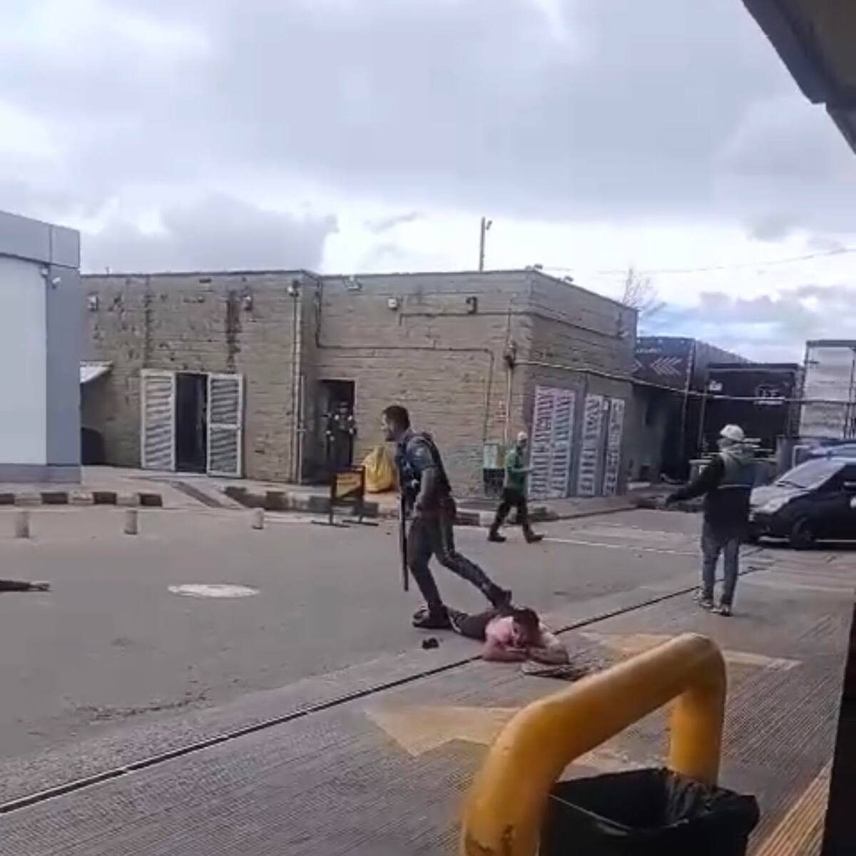 Intento de robo a una estación de gasolina en Soacha terminó en balacera