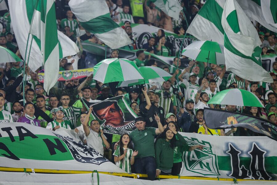 Hinchas de Atlético Nacional. Foto: Colprensa.