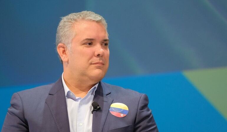 ¿Usted qué le diría al presidente Iván Duque? #ADuqueLeDigo. Foto: Getty Images / RICHARD BORD
