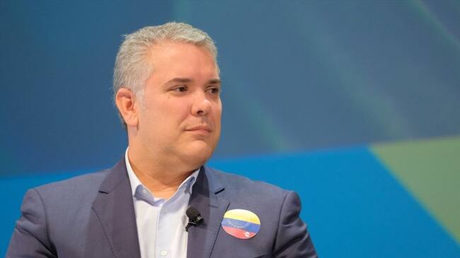 ¿Usted qué le diría al presidente Iván Duque? #ADuqueLeDigo. Foto: Getty Images / RICHARD BORD