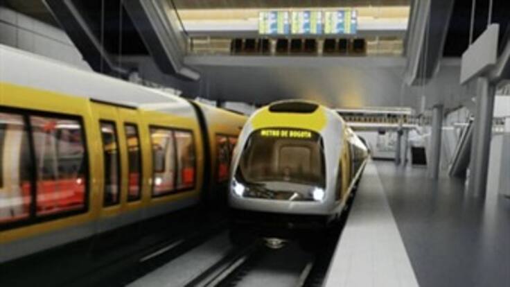 El Metro de Bogotá operaría en el año 2020