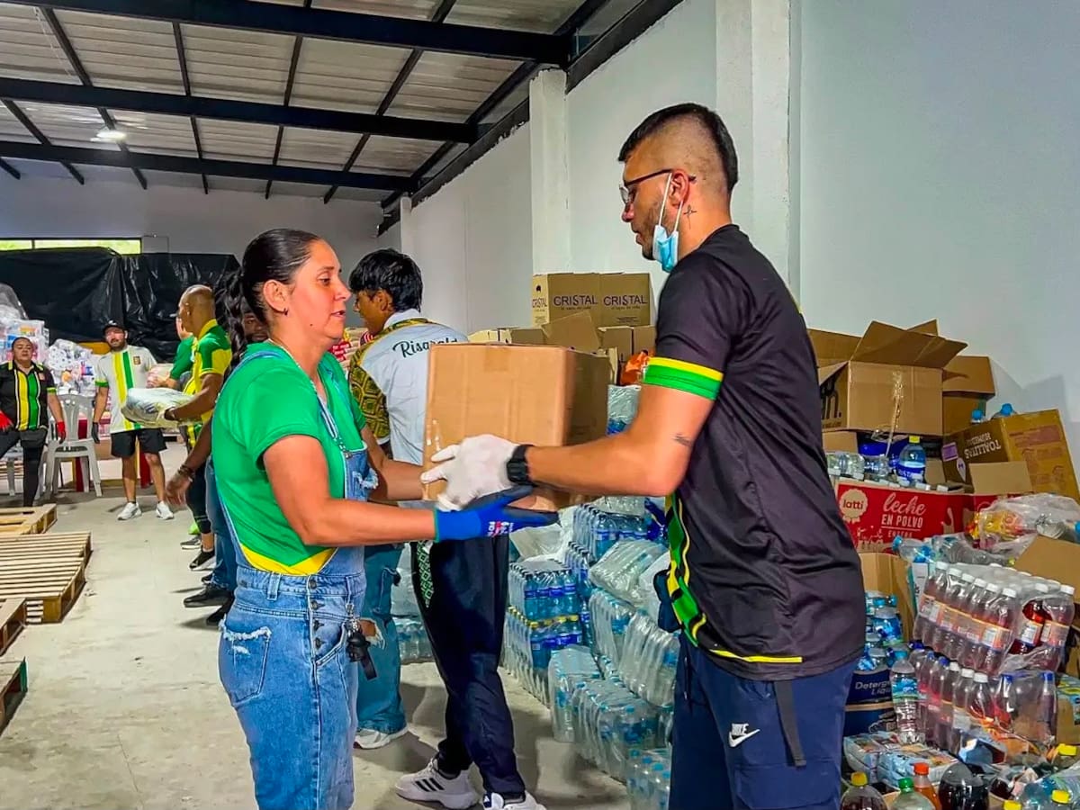 Dosquebradas recibe las primeras 15 toneladas de ayuda humanitaria tras el terremoto