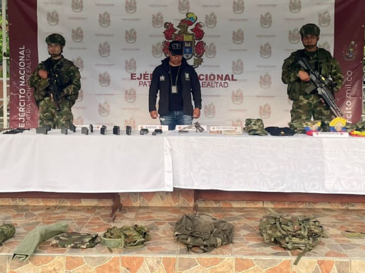 Se incauta material de guerra perteneciente a la disidencia Adán Izquierdo