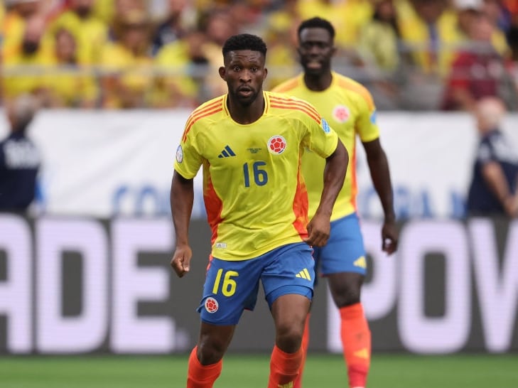 Jefferson Lerma, futbolista de la Selección Colombia. Foto: Getty Images.