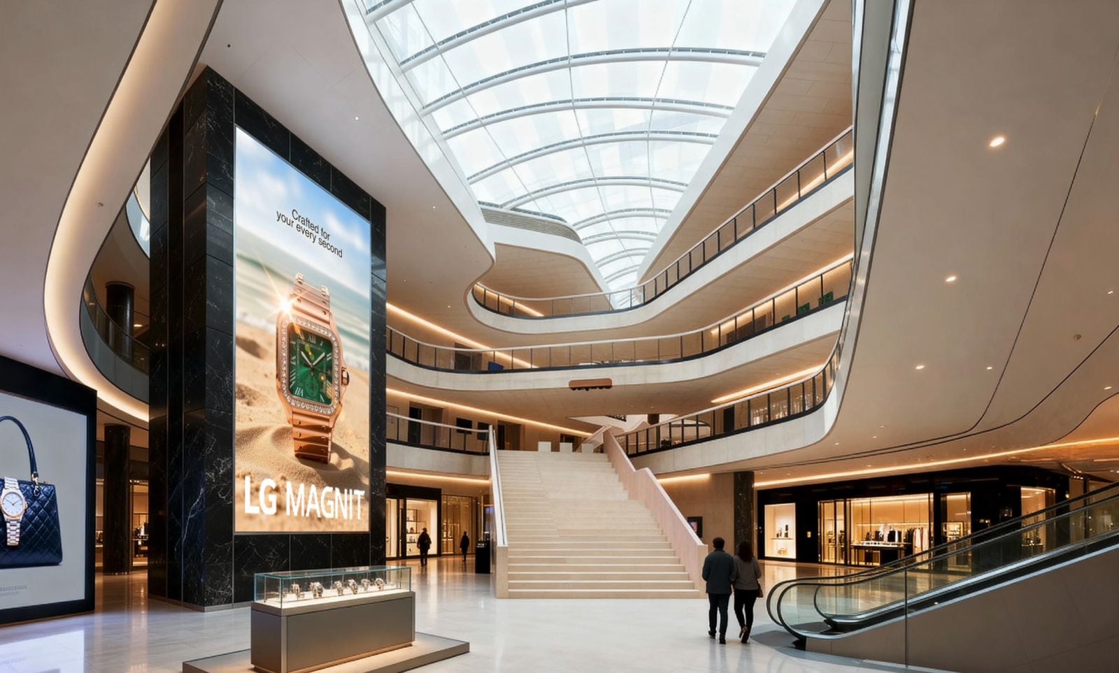 LG presenta en ISE 2026 su nueva pantalla E-Paper y un ecosistema de software con IA