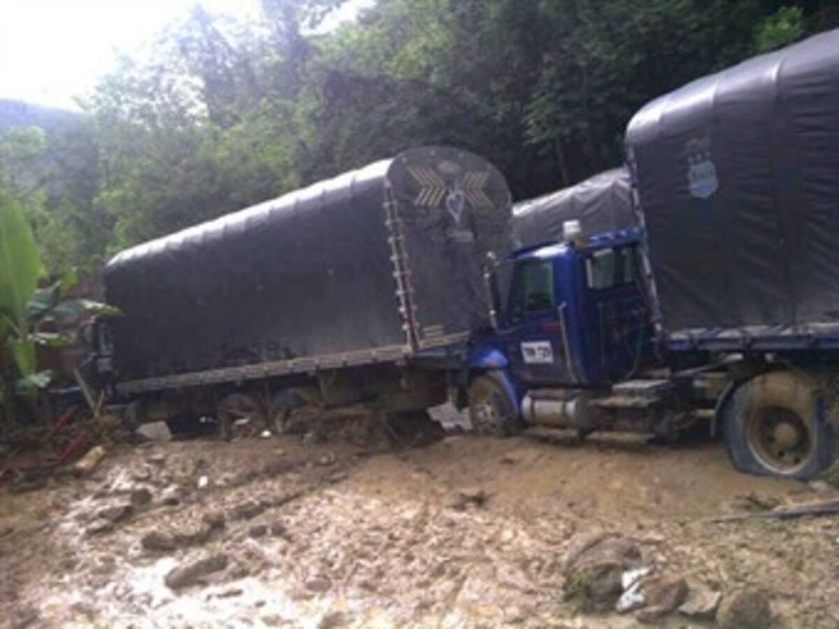 Camioneros reportan pérdidas por 210 mil millones de pesos a causa del invierno