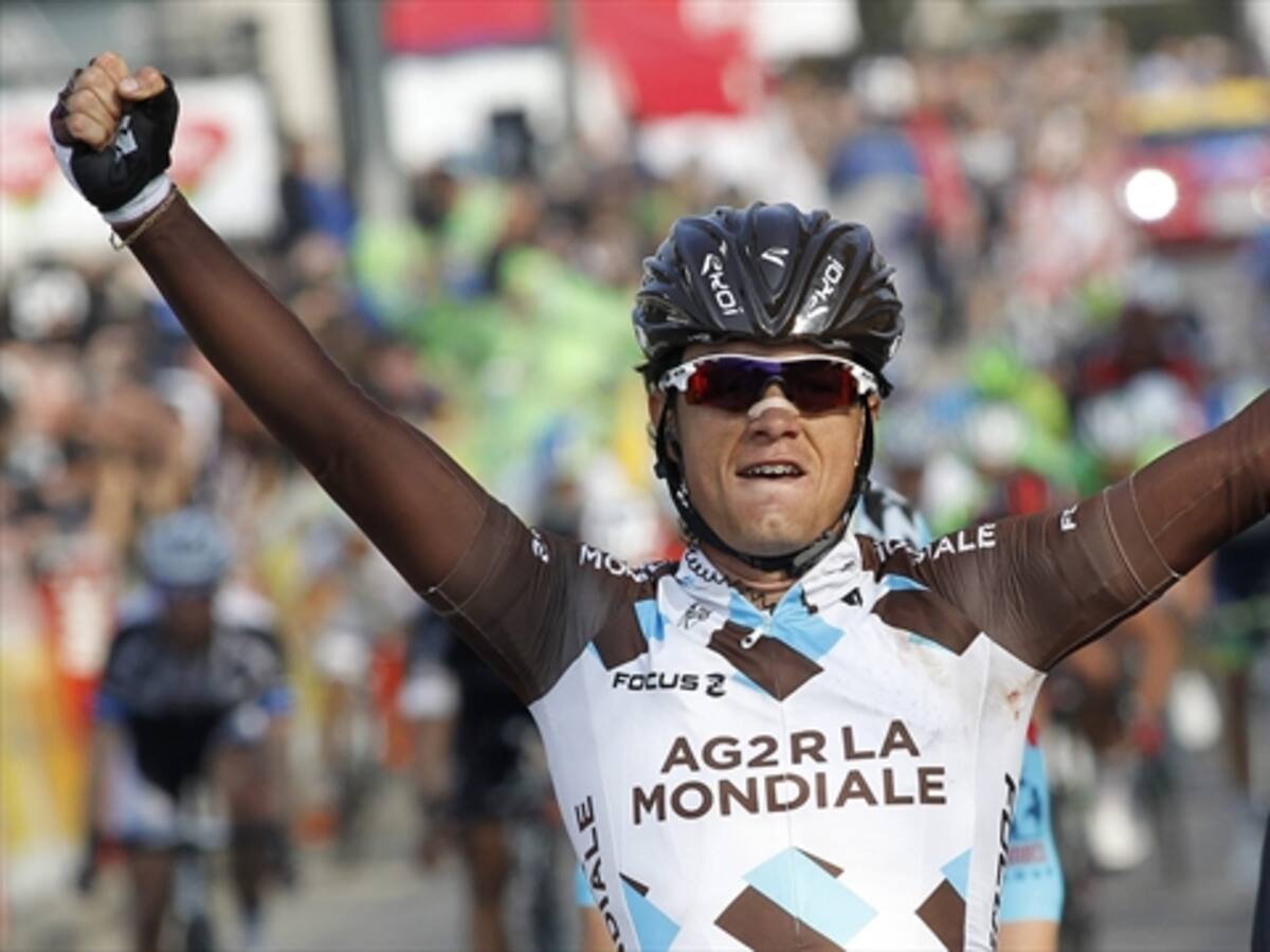 Carlos Betancur fue segundo en la etapa 11 del Giro de Italia