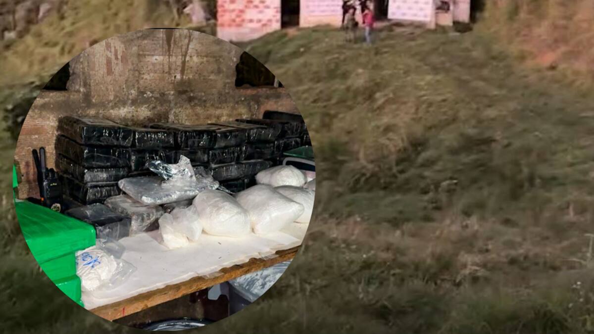 En el Valle de Aburrá desmantelaron dos laboratorios de cocaína del Clan del Golfo