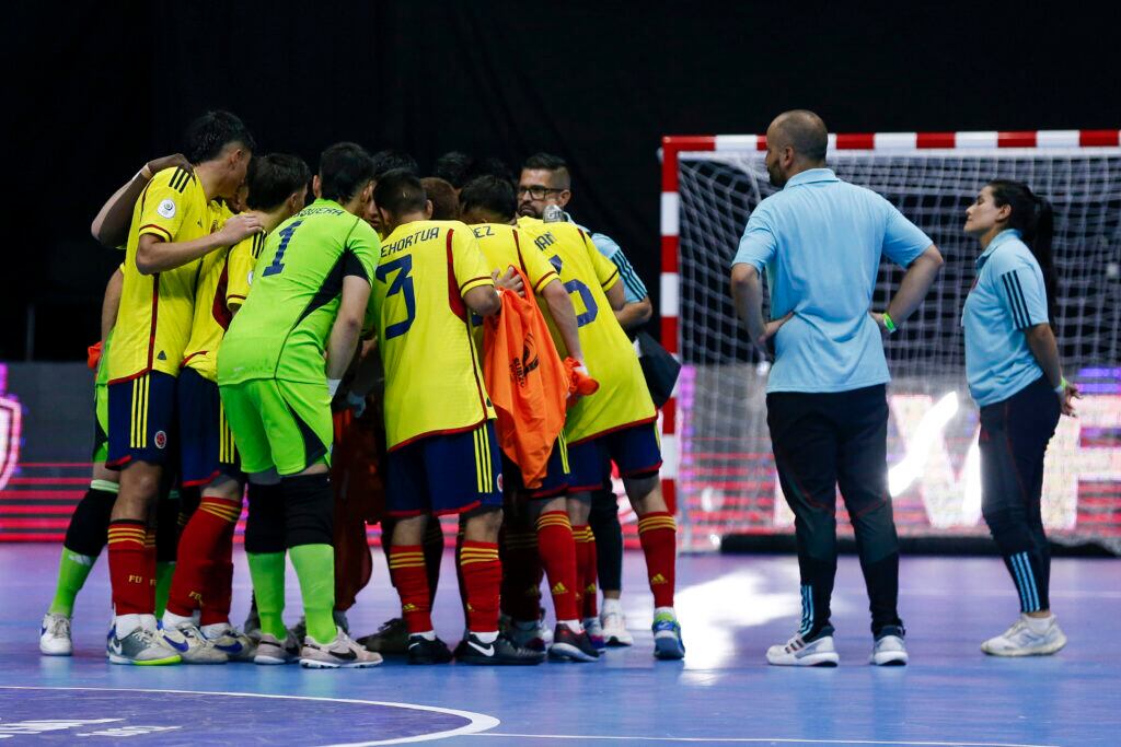 La Selección Colombia de Futsal es favorita para pelear por el título / Foto: FCF
