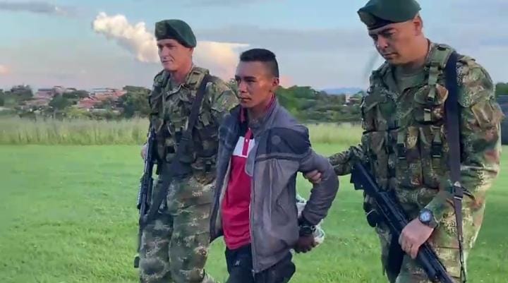 El hombre fue capturado en zona rural del municipio de Planadas, Tolima