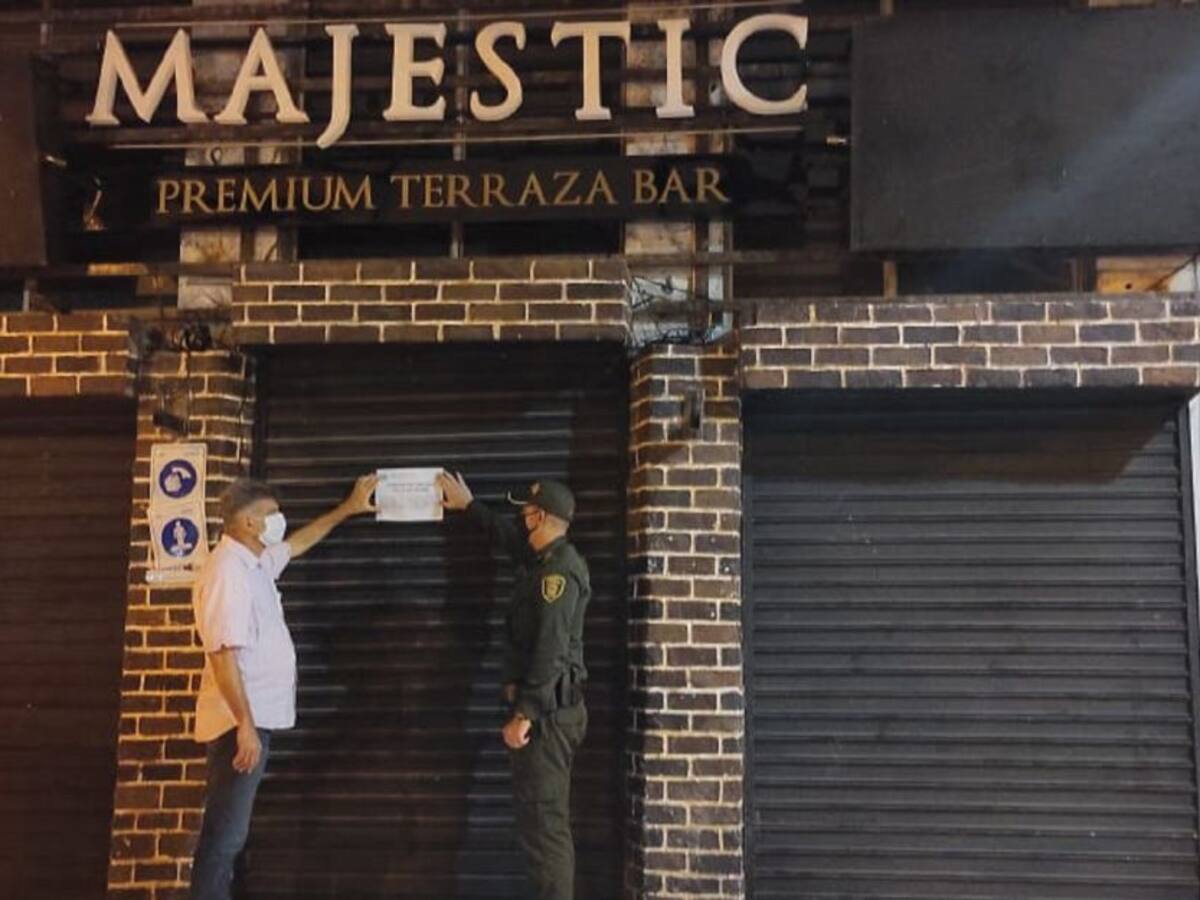 150 personas participaban en fiesta clandestina en un bar de Cartagena