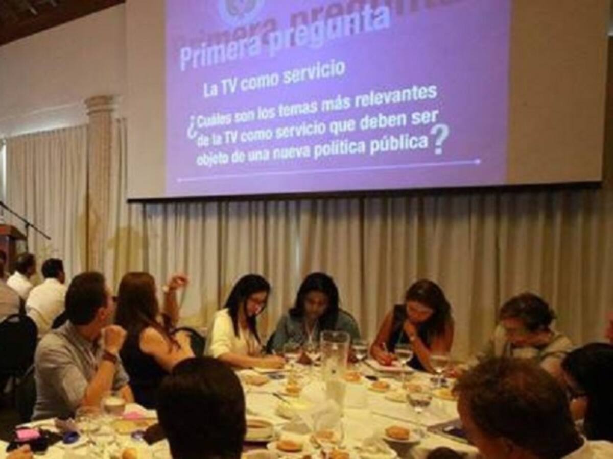 Durante cinco sesiones se establecerán los ejes para la nueva política pública de televisión