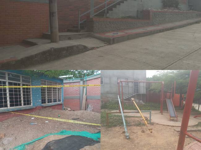 Mal estado instituciones educativas Cúcuta