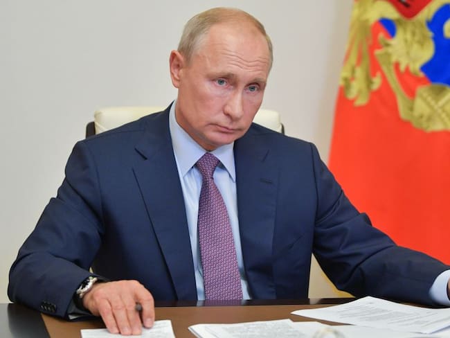 Vladimir Putin entrega información sobre la vacuna Sputnik V. 