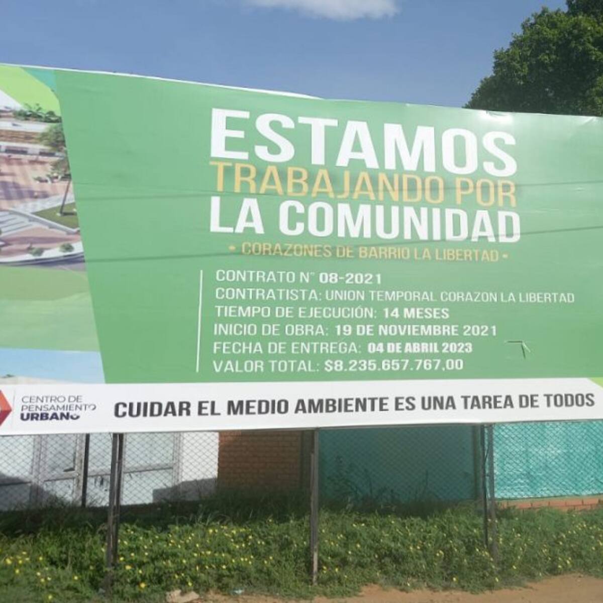 Polémica por demolición de CIAF de la libertad por un "corazón de barrio"