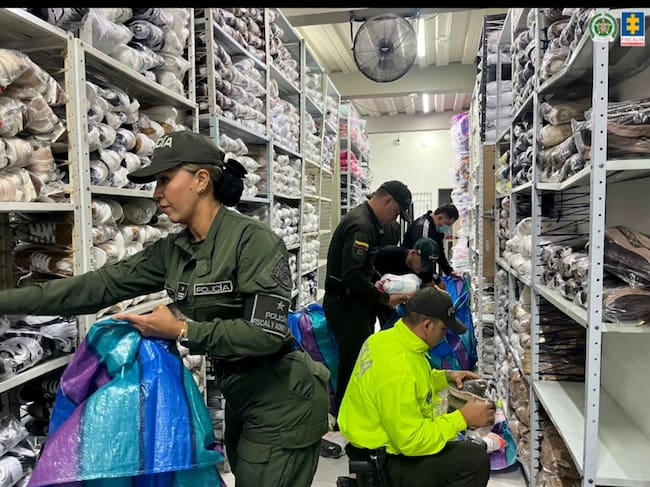 Legalizan incautación de mercancía por $580 millones en Cúcuta. / Foto: Fiscalía.