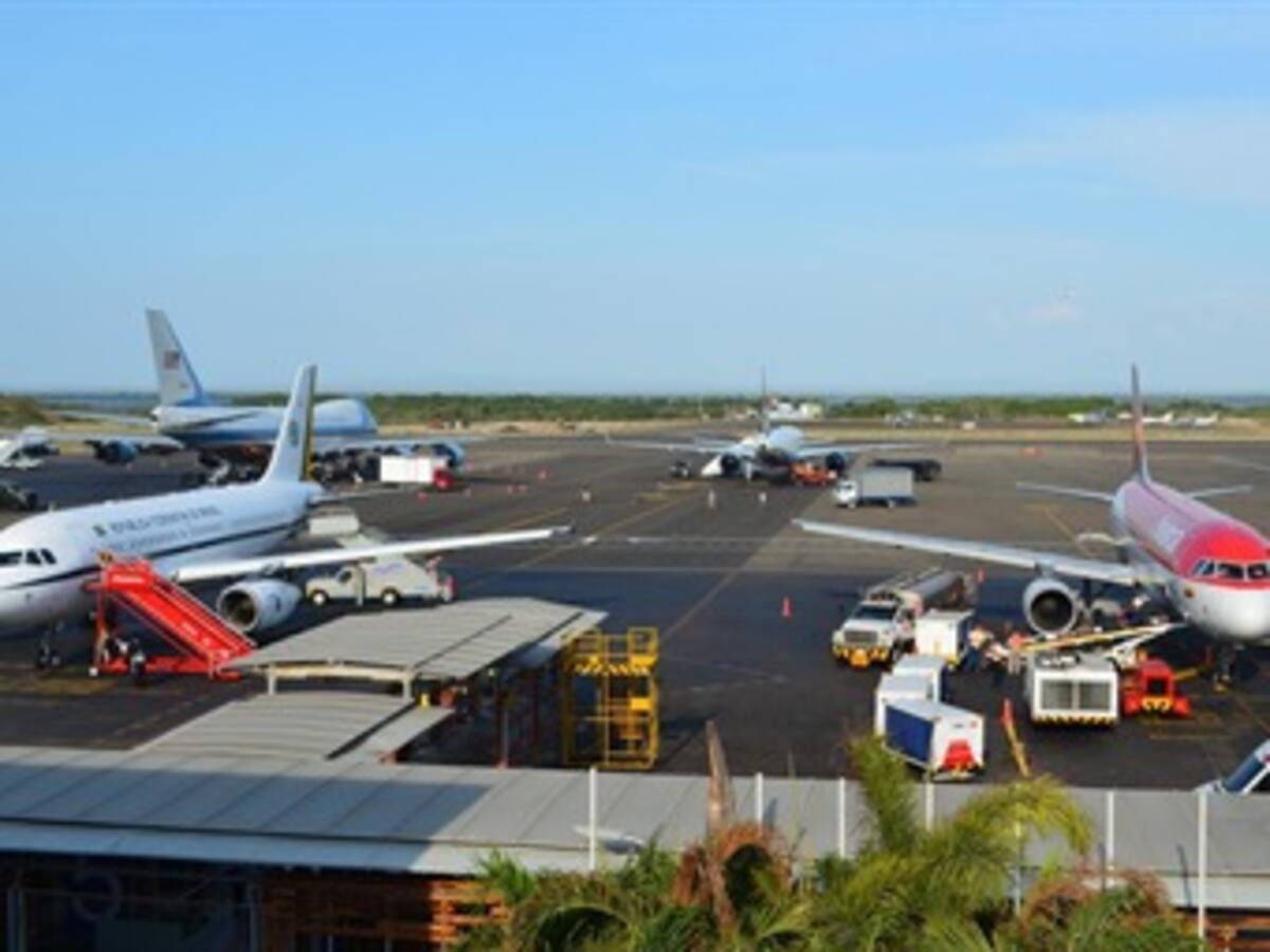 Presidente Juan Manuel Santos inaugura nuevo aeropuerto de Cartagena