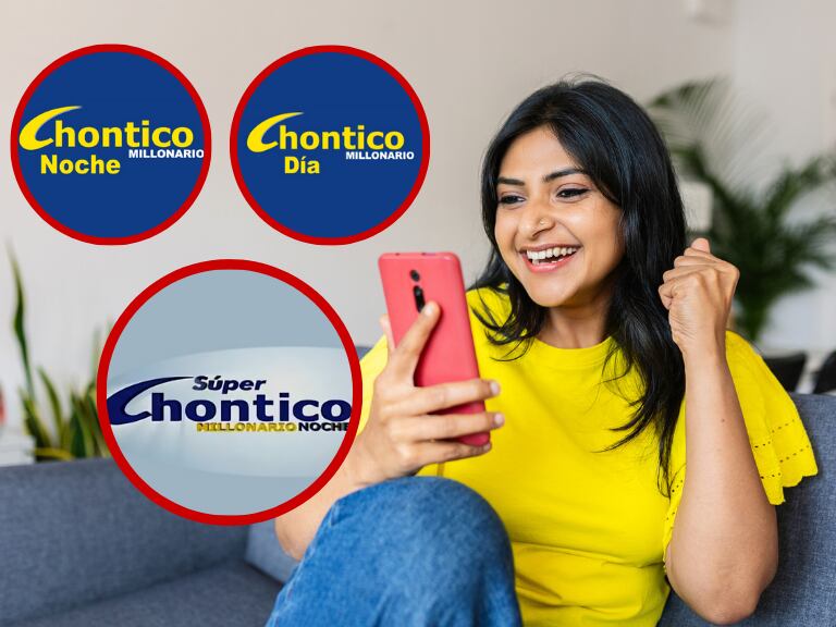 Persona celebrando // Getty images // Logo Chontico Noche // Súper // Día