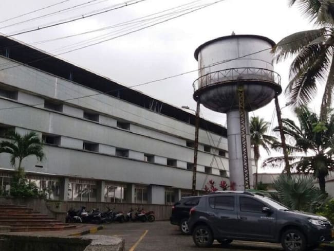 Zona de aislamiento en hospital de Buenaventura por Coronavirus